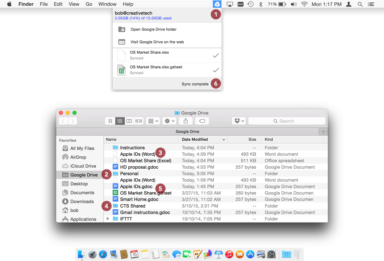 make a empty folder for my mac desktop