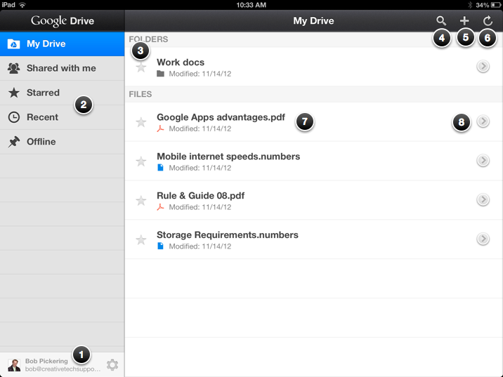 how to download google drive video to ipad