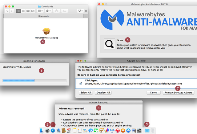 remove malwarebytes mac