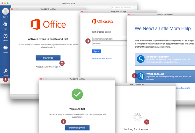 microsoft office activation