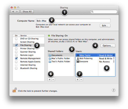 windows file sharing for mac